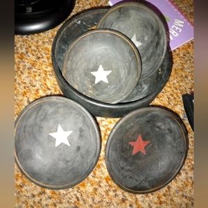 Primitive bowl set
